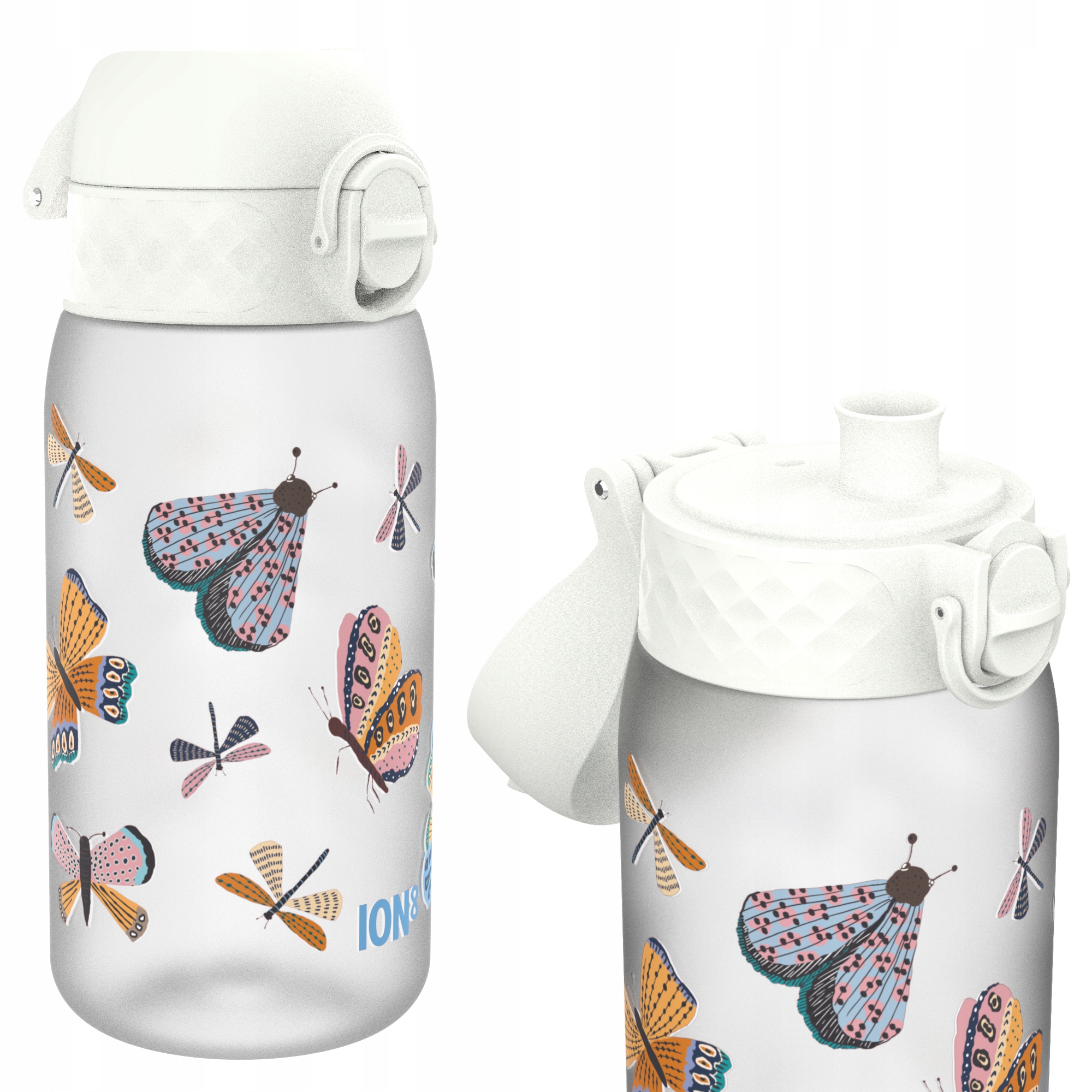 Bidon Butelka Dla Dziecka -atest Pzh Mała Motyle Premium ION8 0,35 L 350 ml