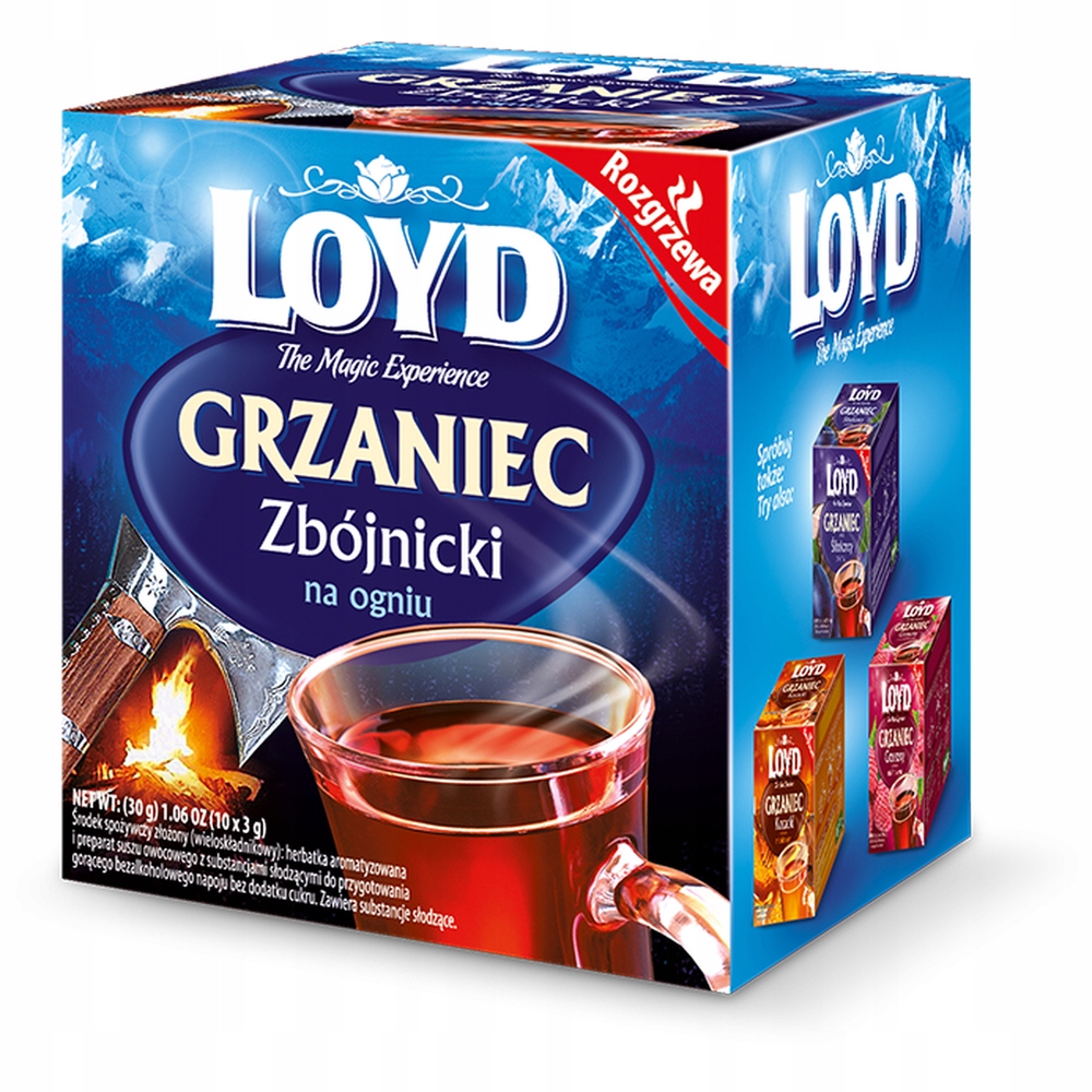 10 x Loyd Zbojnický ohřívač 30 g 10 sáčků