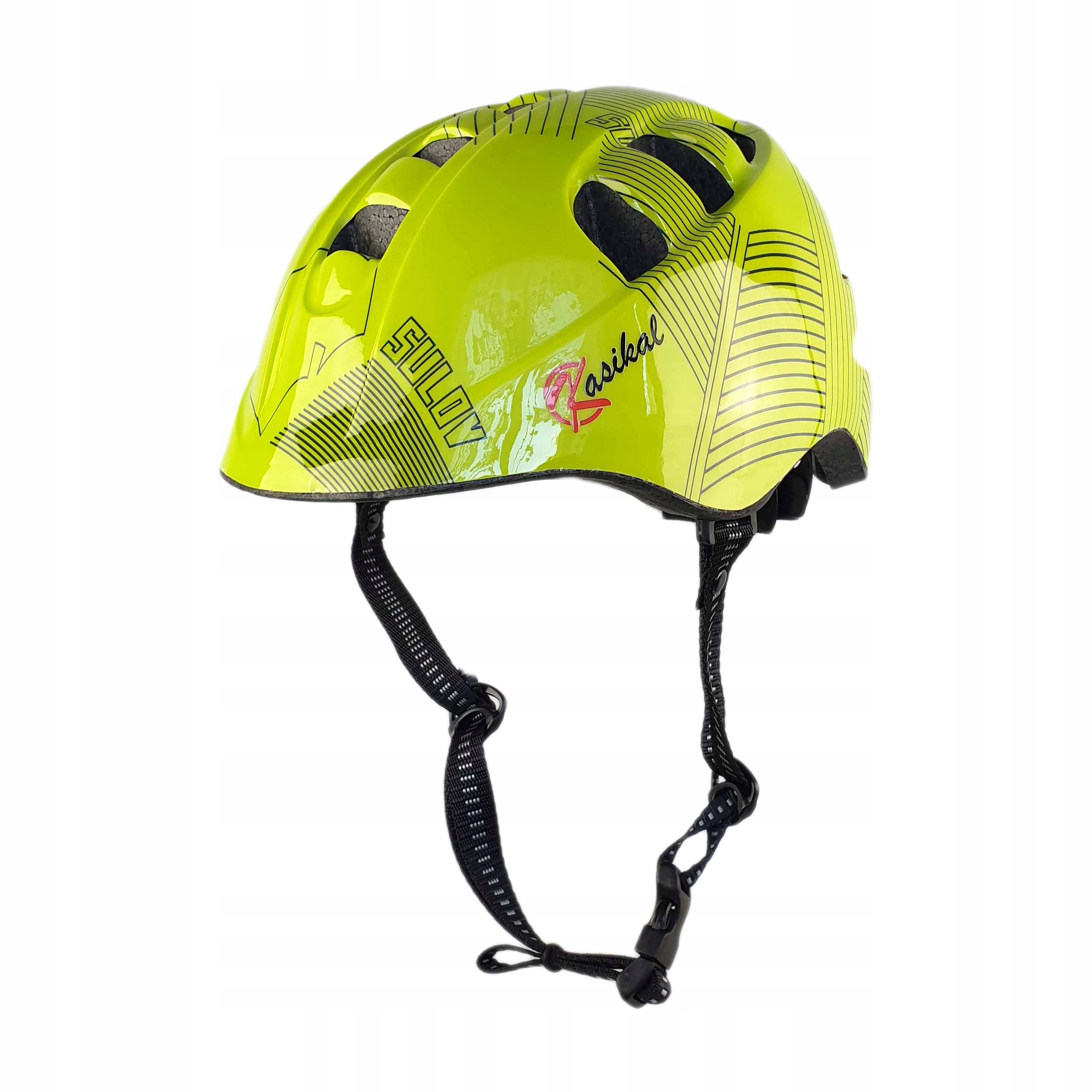 Kask Rowerowy Regulowany Green rozm.M 52-56 cm