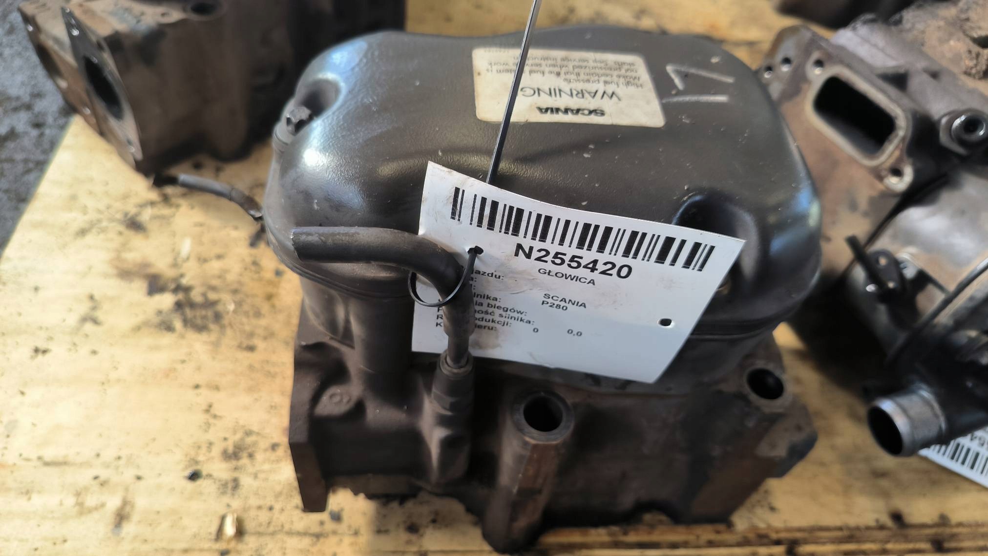 TESTATA EURO 5 SCANIA P280
