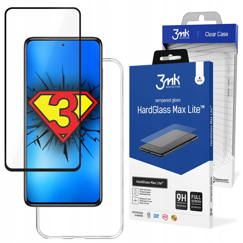 

Etui 3mk Clear Case do Xiaomi Poco X3 + Szkło 9H