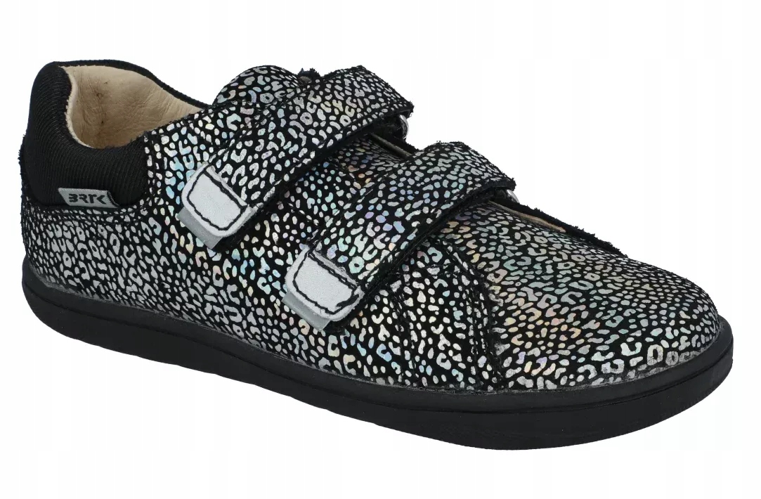 Bartek półbuty 8300569 skórzane czarne buty bez ocieplenia barefoot r. 25