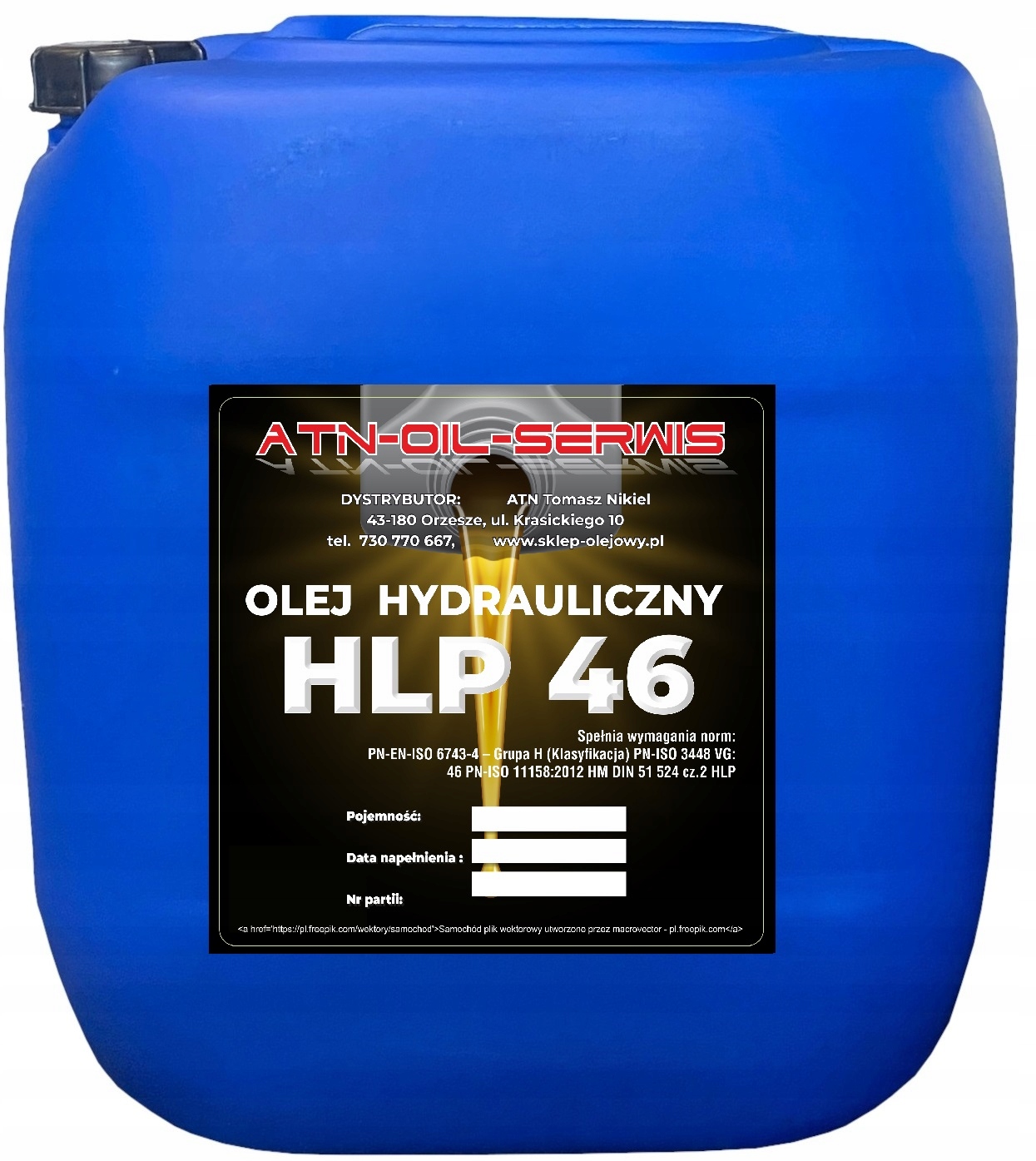 

Olej Hydrauliczny Hlp 46 30 L