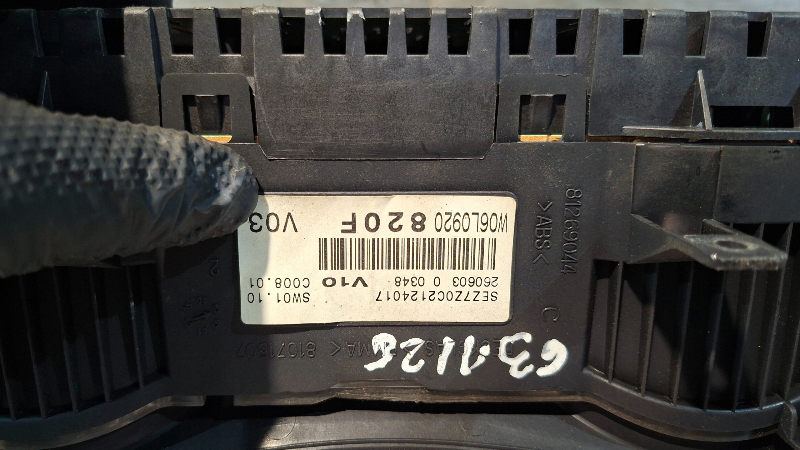 dials dials SEAT CORDOBA II 1.4