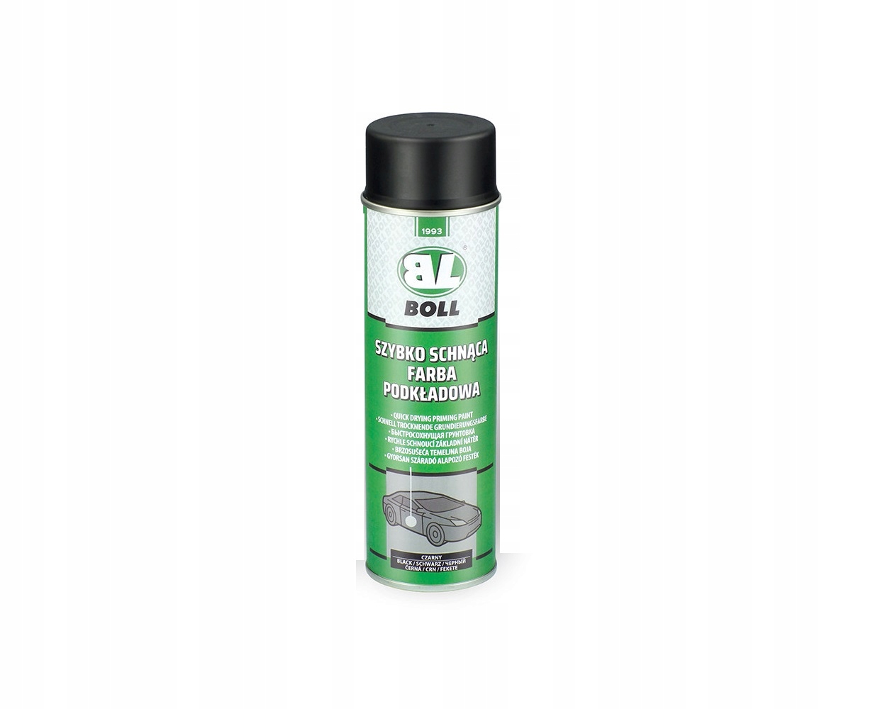 Boll Szybkoschnąca Farba Podkładowa Czarna 0010199 500ml