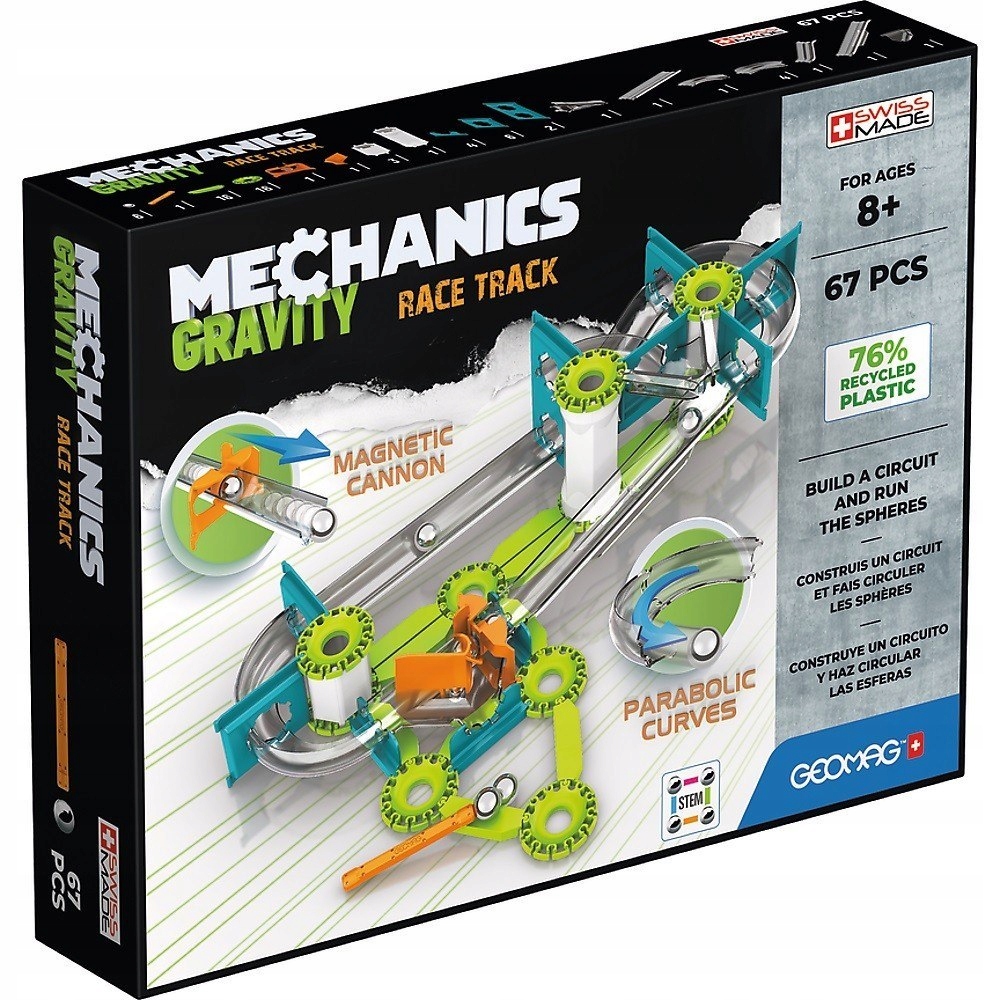 Geomag KLOCKI MAGNETYCZNE Stavebnice Geomag Mechanics Gravity 67