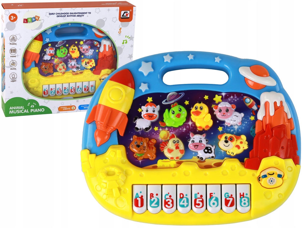 PIANINKO NAUKA ANGIELSKIEGO EDUKACYJNE ORGANKI