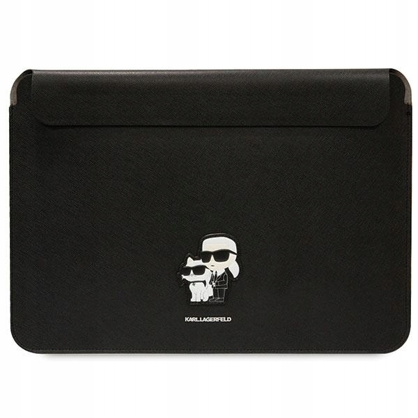 Elegantní Pouzdro Karl Lagerfeld Saffiano Pro Notebook 16", Černé