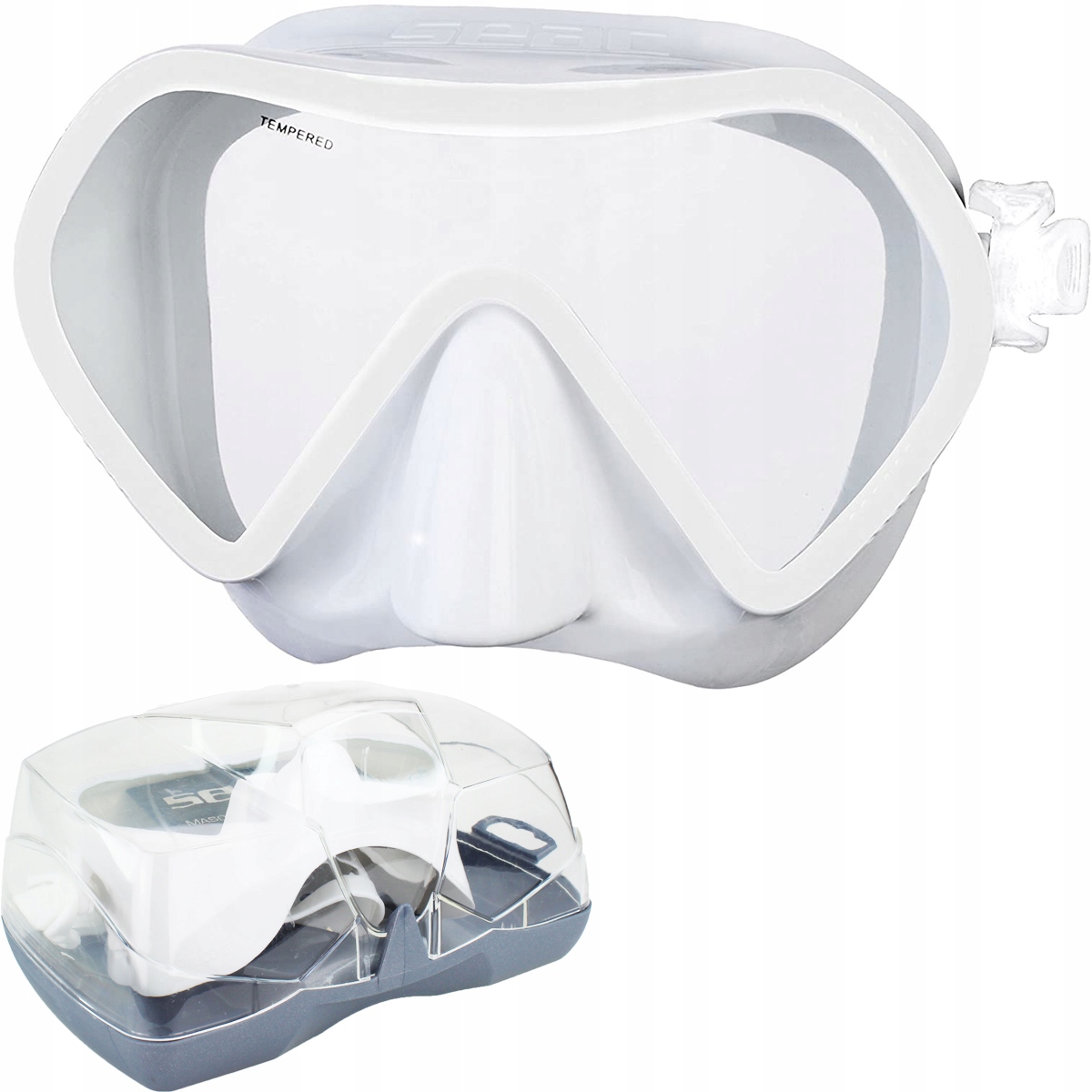 

Maska Do Nurkowania Seac Okulary Zenith-md White