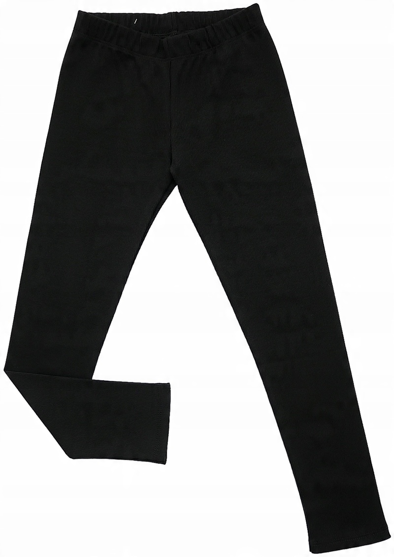 

Legginsy Getry dla Dziewczynki prążek 128 czarne