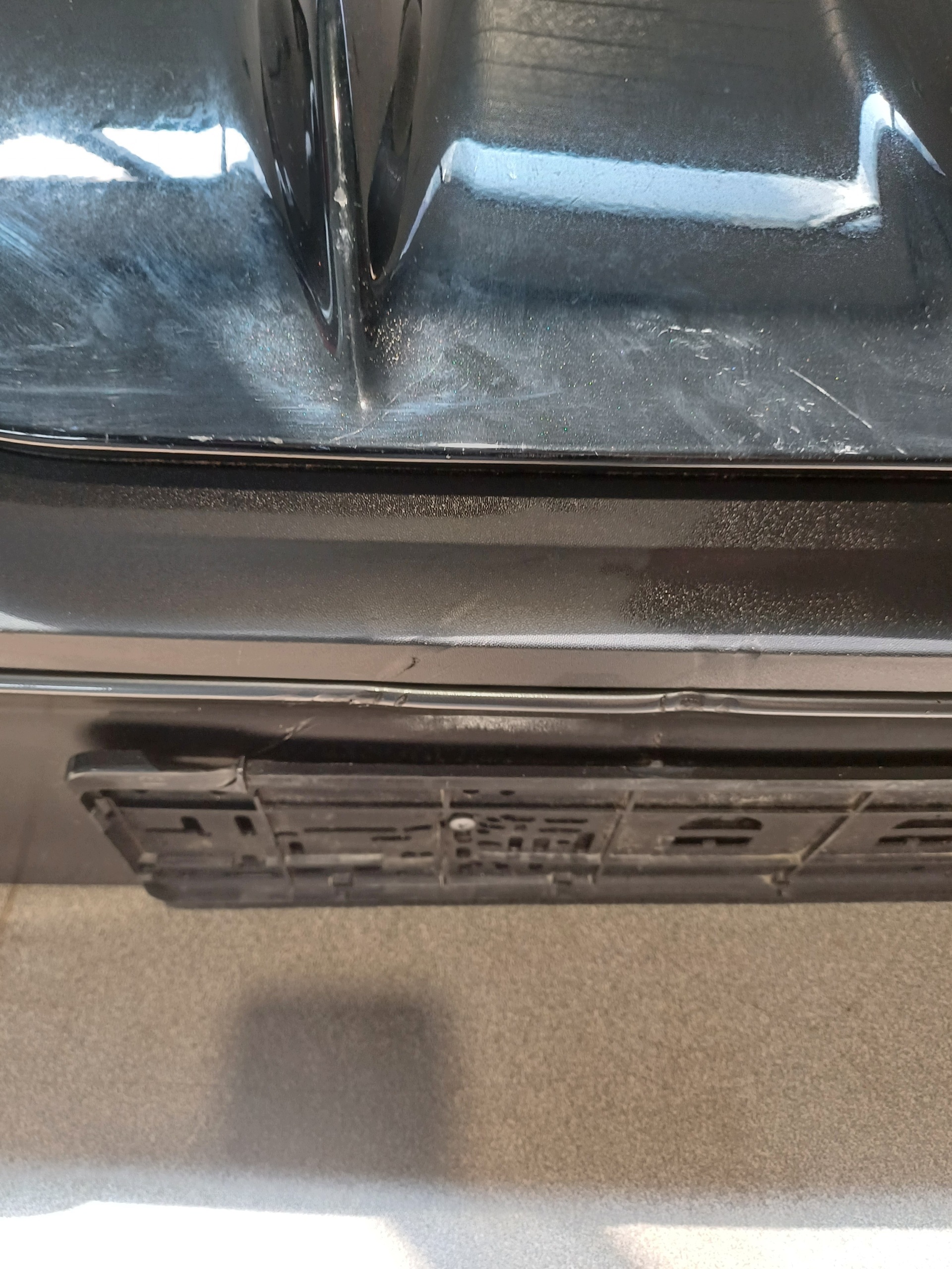 SPOILER der Stoßstange heck hinten SEAT LEON IV 4 CUPRA 5FA807521