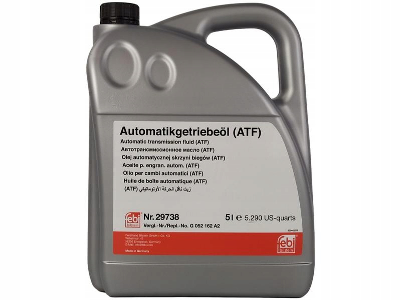 FEBI FILTR+OLEJ 6L AUDI A3 8L VW GOLF IV BORA EAN (GTIN) 4027816147381