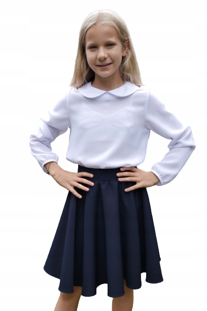 spódniczka dziewczęca z koła granatowa 122 Marka Inna marka