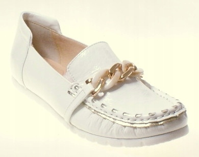 Simen 5113A Bílé Mokasíny Vel. 40