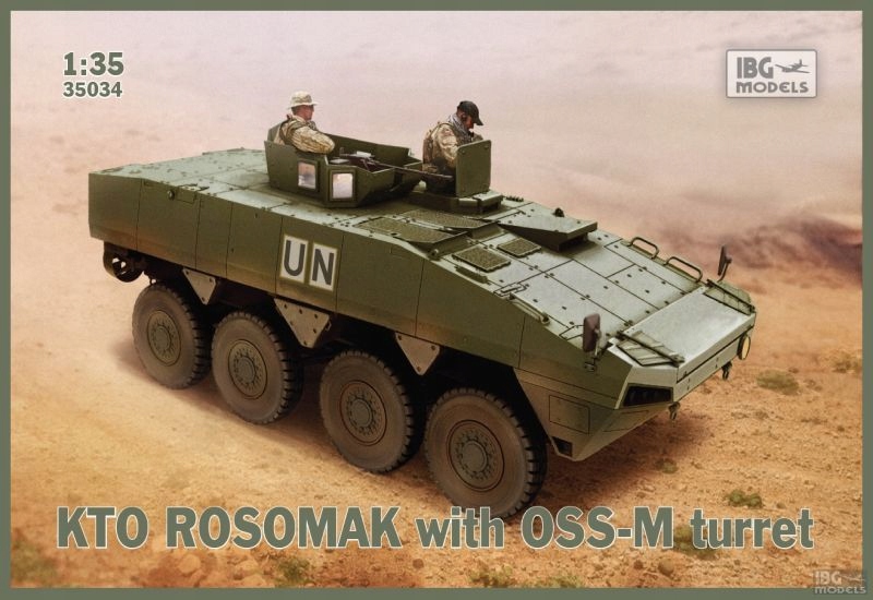 KTO Rosomak Polish APC with the OSS-M turret 15432005942 - Allegro.pl