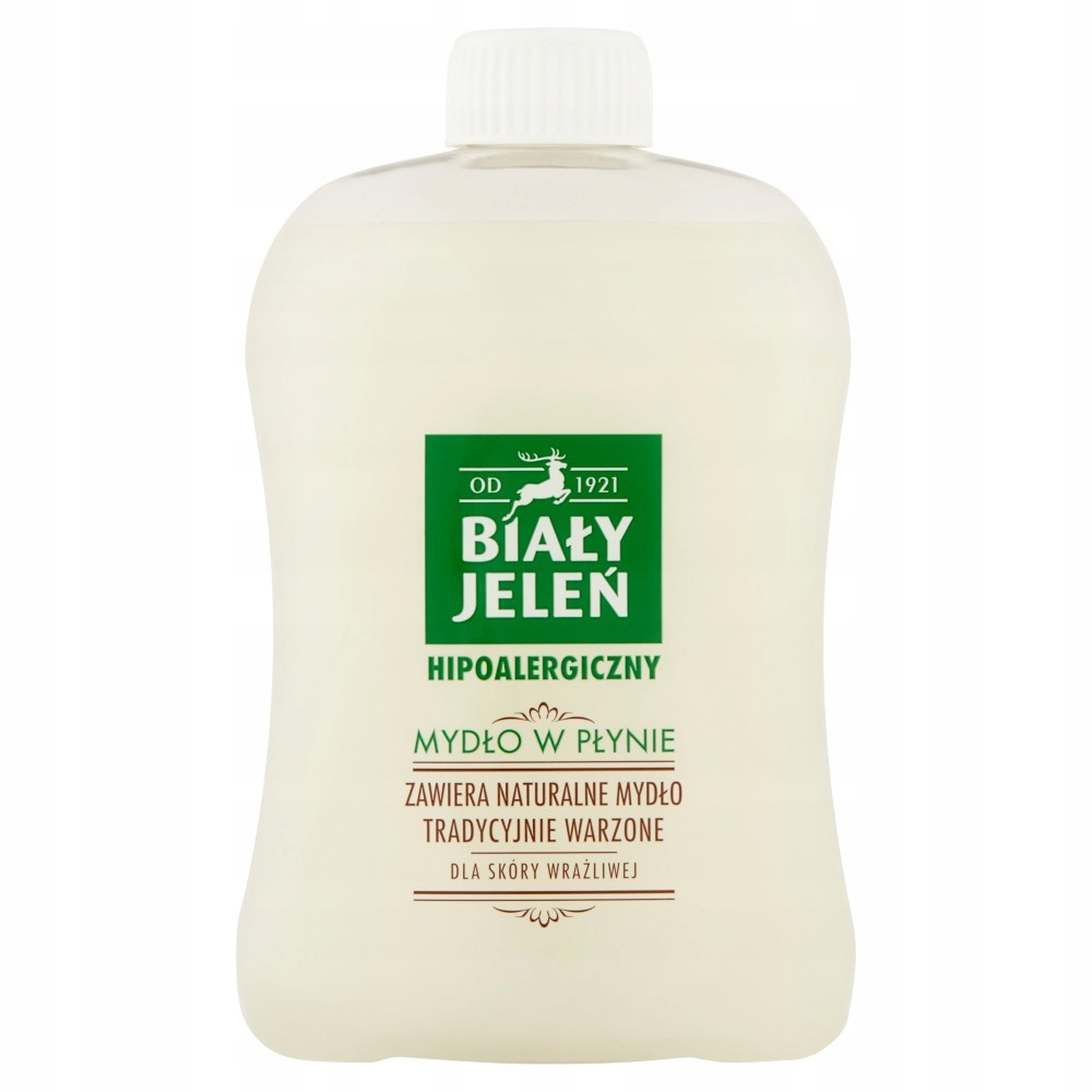 

Biały Jeleń Hipoalergiczne Szare Mydło Płyn 500ML