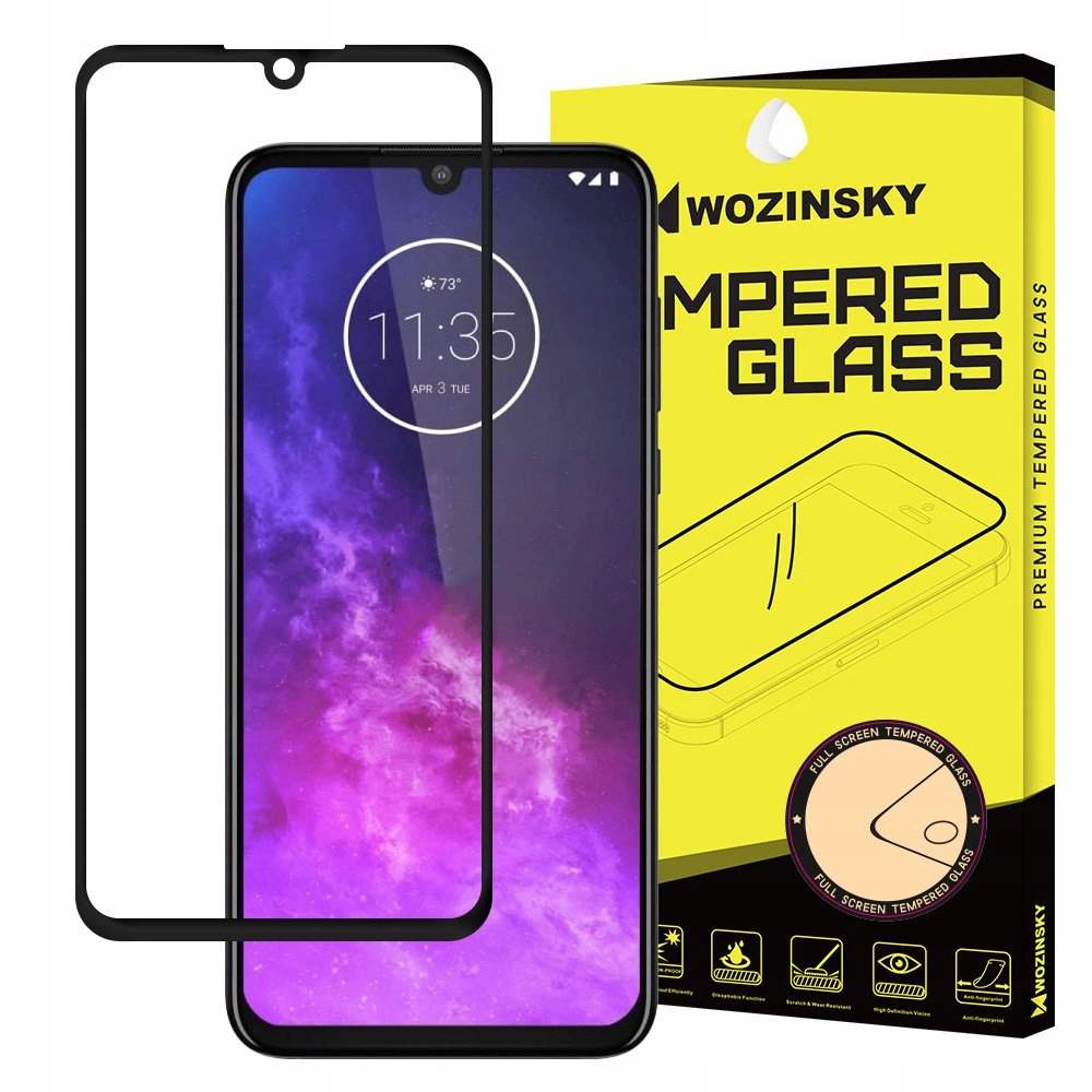 

Wozinsky szkło hartowane Motorola One Zoom czarny