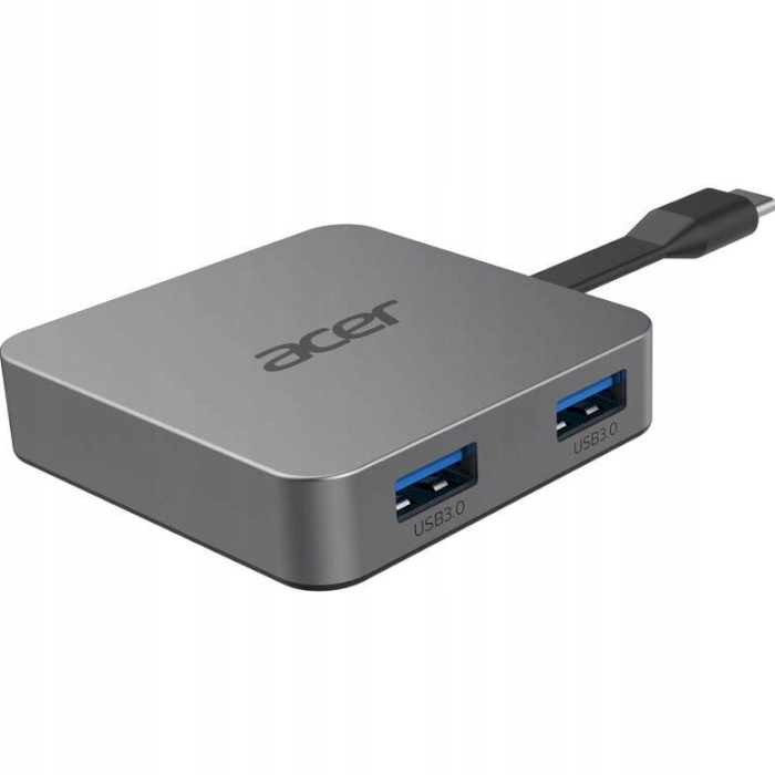 Acer Stacja Dokująca 4w1 Usb-c i Hdmi z Power Delivery Szara