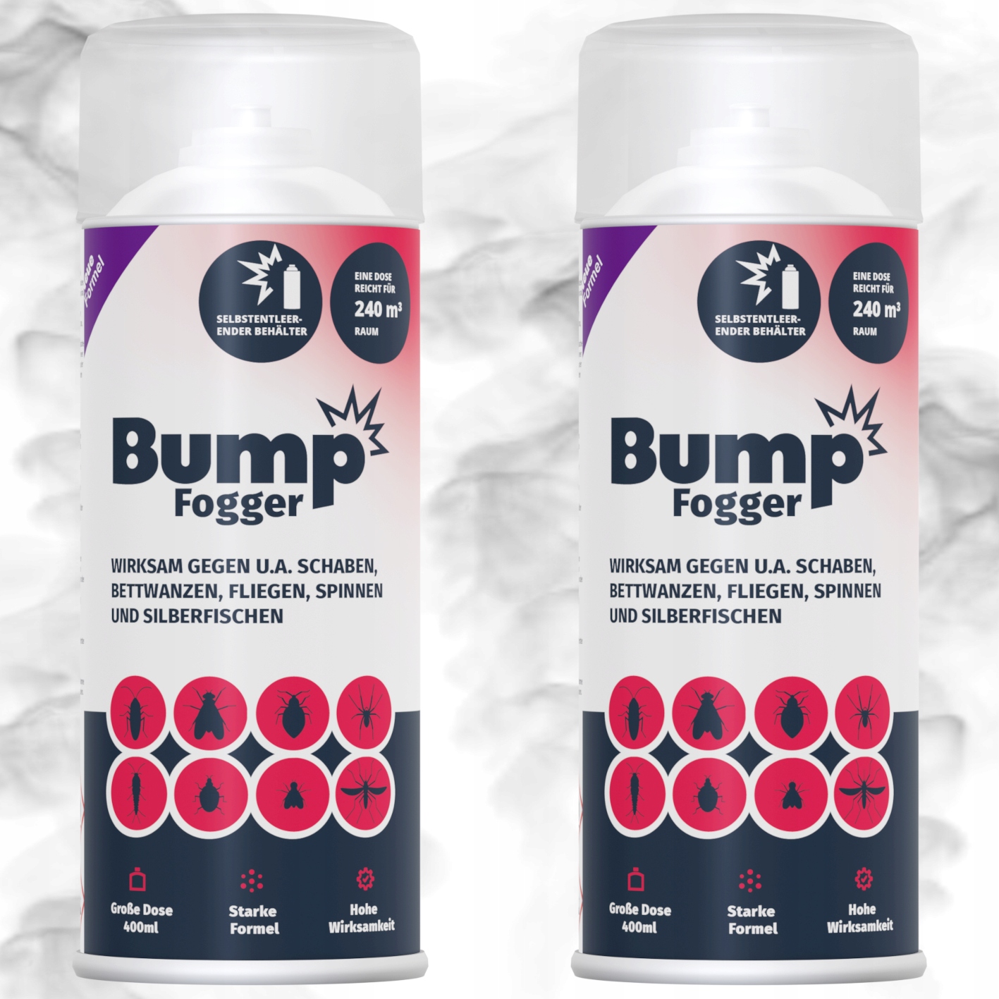 

Bump Fogger na owady biegające i latające 2x400ml