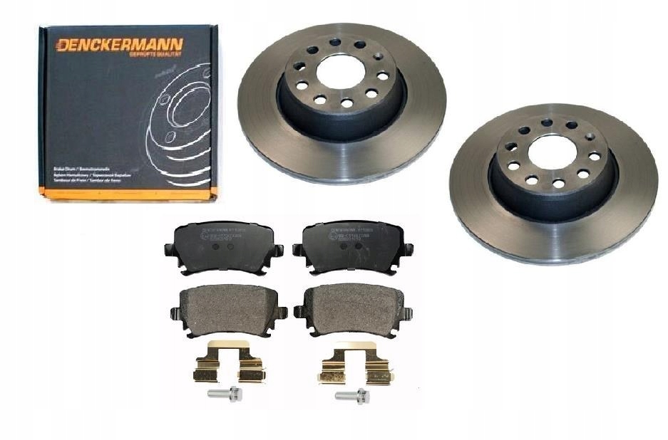 Kotouče Vw Tiguan Zadní 286 MM Sada