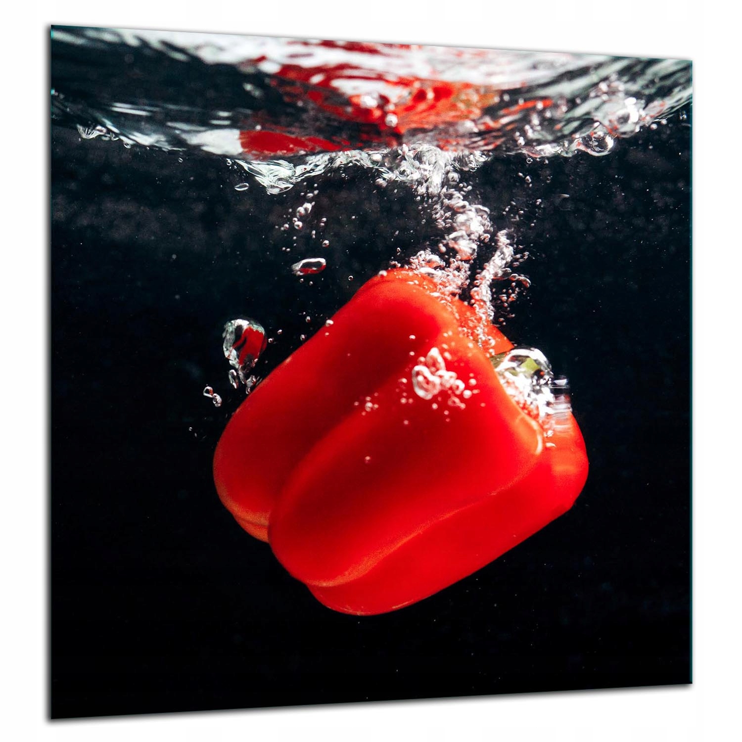 Skleněná Ochranná Deska Panel Lepidlo 60x65 Paprika