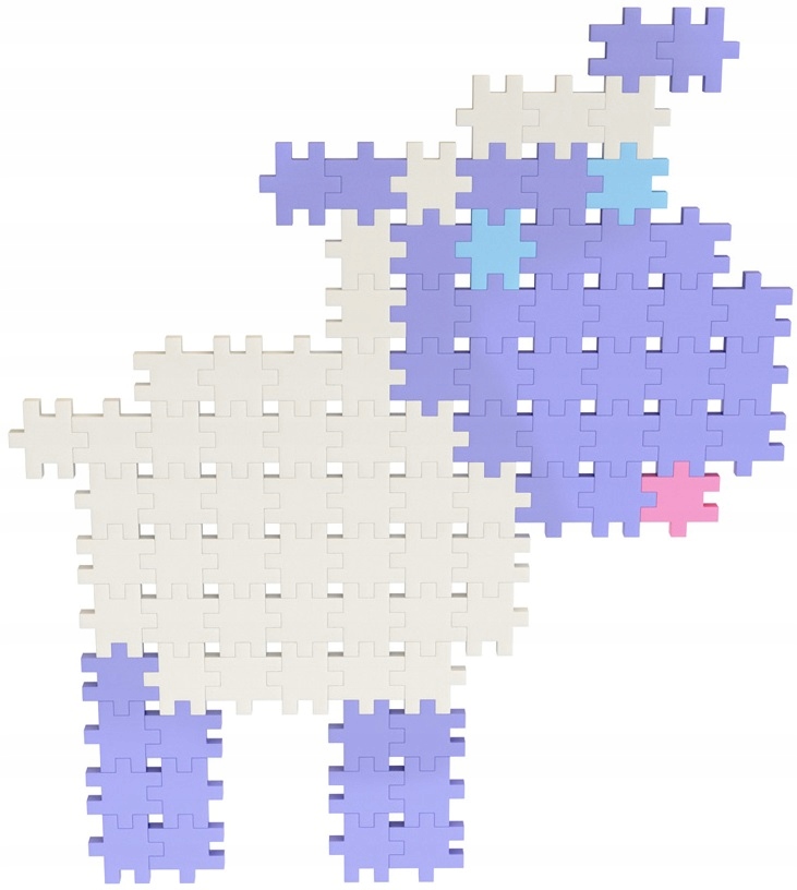 MELI Klocki Konstrukcyjne Minis Classic Pastel 400 sztuk Wysokość produktu 14 cm