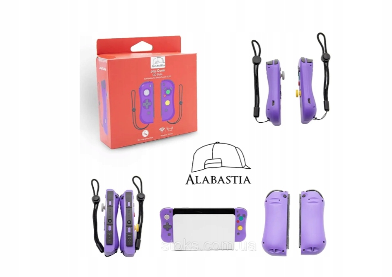 Bezprzewodowy zestaw do kontrolera Nintendo Switch Joy Cons L/R 2ER SET