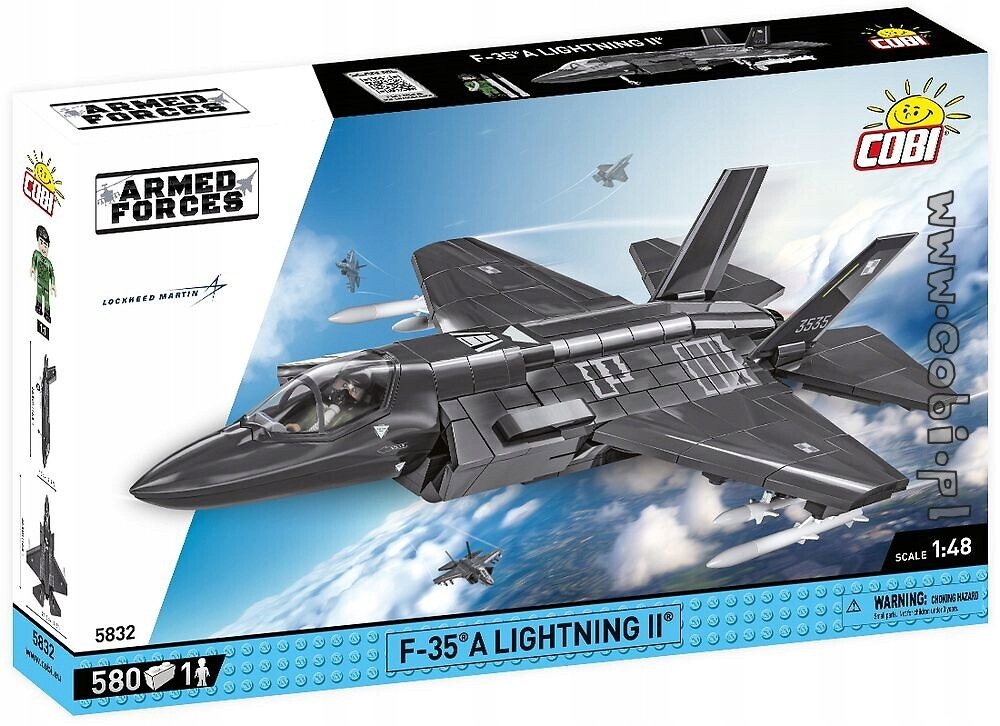 COBI 5832 F-35A LIGHTNING II POLISH AIR FORCE Rodzaj zestaw