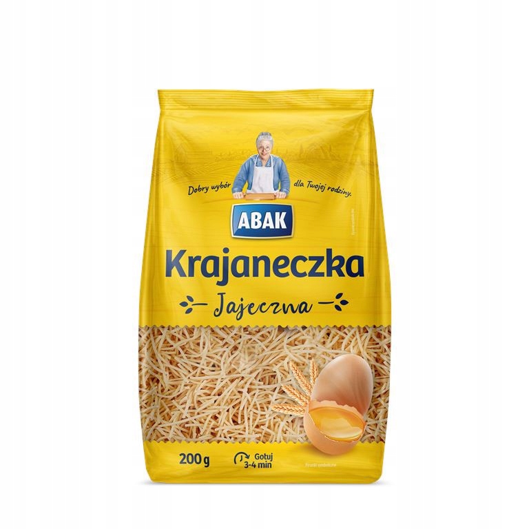 Levně 17X Abak Těstoviny krajankové vaječné seno 200 g