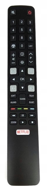 Pilot do TV TCL Thomson RC802N YUI4 NETFLIX Najlepsza JAKOŚĆ Marka VoKo