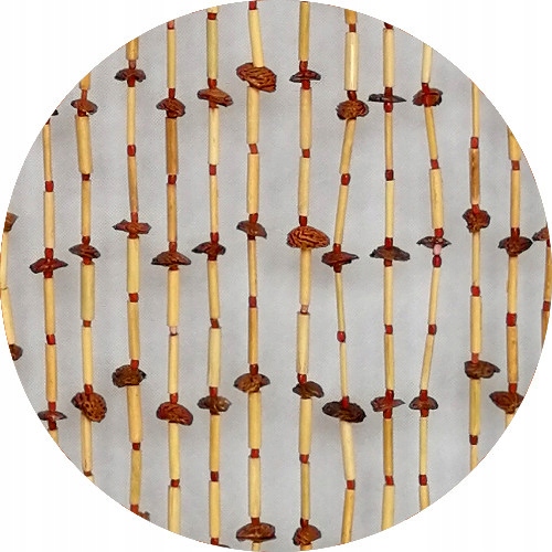 ZASŁONA DRZWIOWA Z KORALIKÓW BAMBUSOWYCH 90x200 B4 Marka inna marka