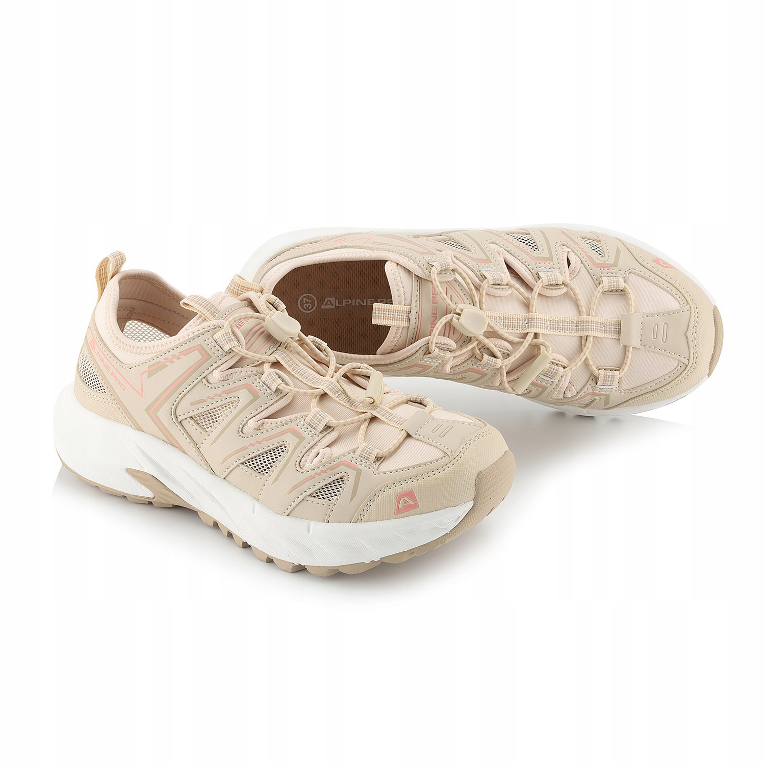 Alpine Pro Buty terenowe Gerote letnie beżowe 37