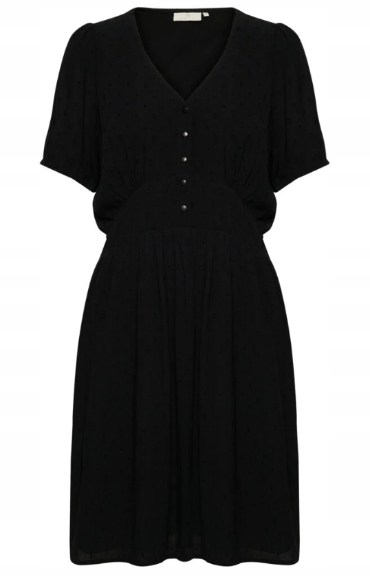 Kaffe Šaty KAronna Dress 10508678 Velikost 44 Černá