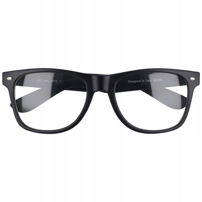 

Okulary zerówki wayfarer Launo