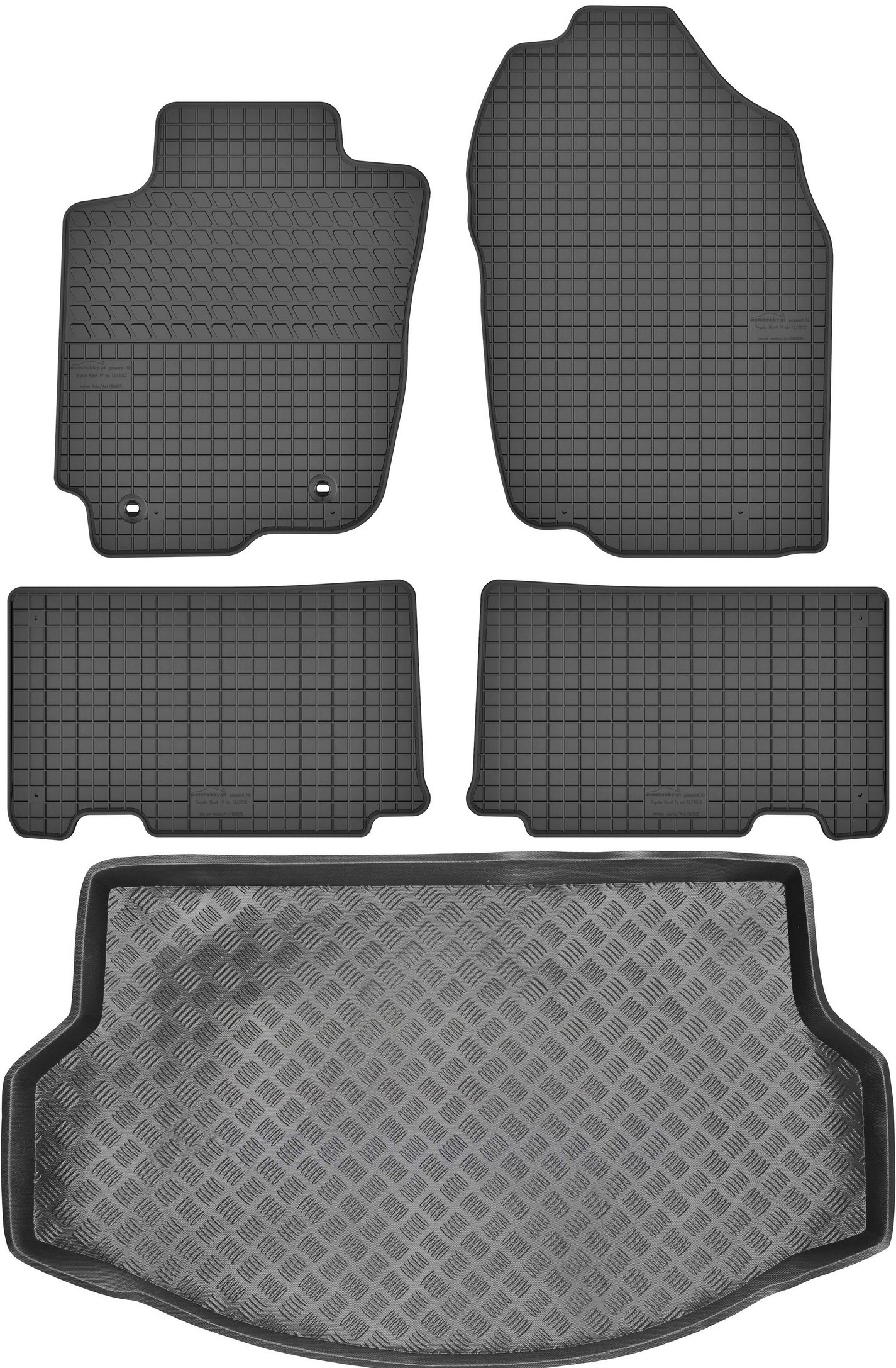 

Toyota Rav4 IV Suv Fl 5D 2016-2018 Dywaniki mata