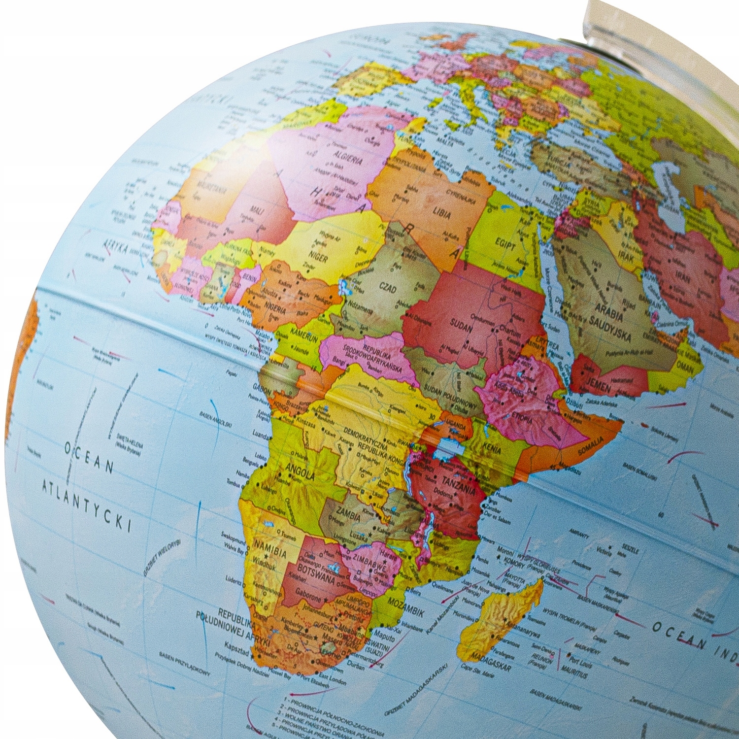 Globus podświetlany LED Night&Day astralny - mapa polityczna + mapa gwiazd Marka Nova Rico