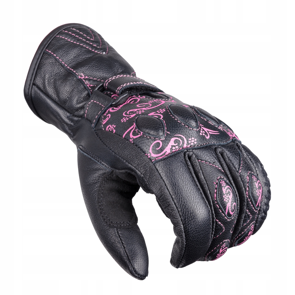 DAMSKIE RĘKAWICZKI MOTOCYKLOWE WOLF FIORI PINK L Producent Wolf
