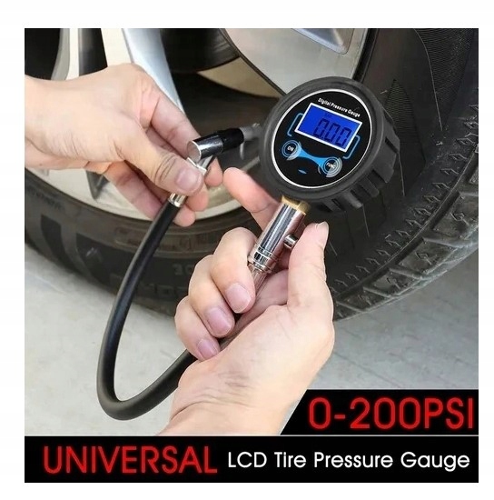 Манометр для шин с цифровым дисплеем