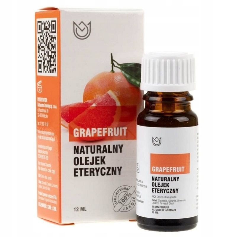 

Olejek eteryczny grapefruit, 12 ml