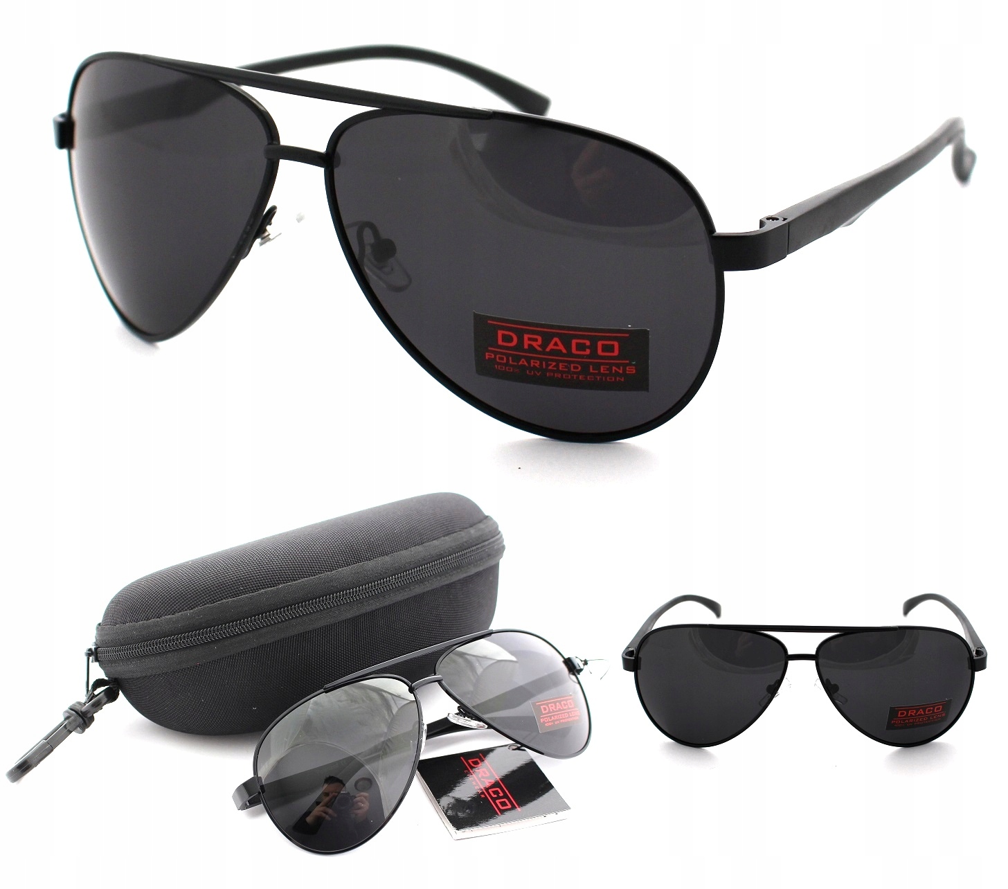 

Okulary Przeciwsłoneczne Polaryzacyjne Męskie Etui