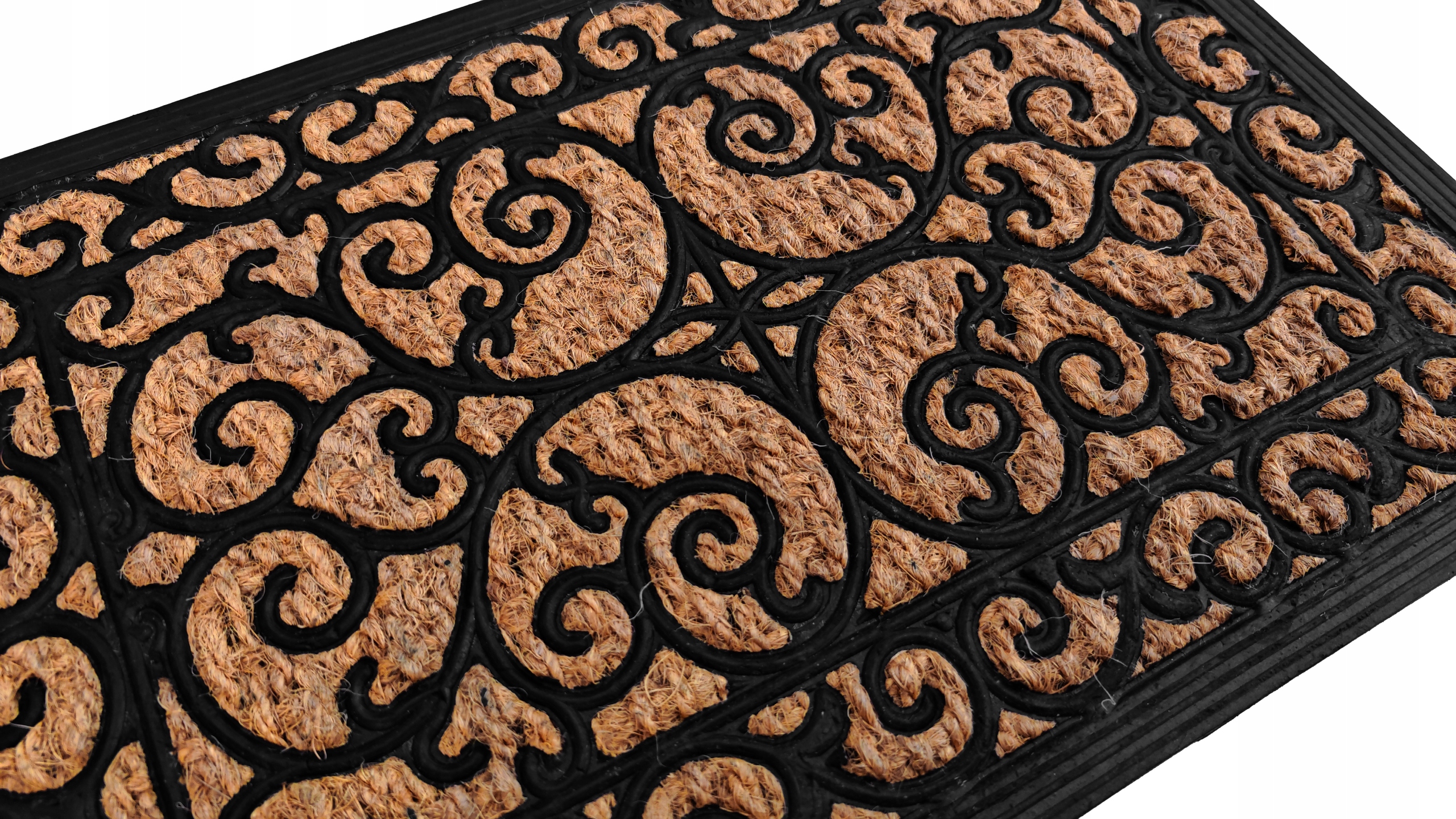 WYCIERACZKA WEJŚCIOWA ZEWNĘTRZNA MASYWNA DO BUTÓW POD DRZWI KOKOS GRUBA EAN (GTIN) 8698566464040