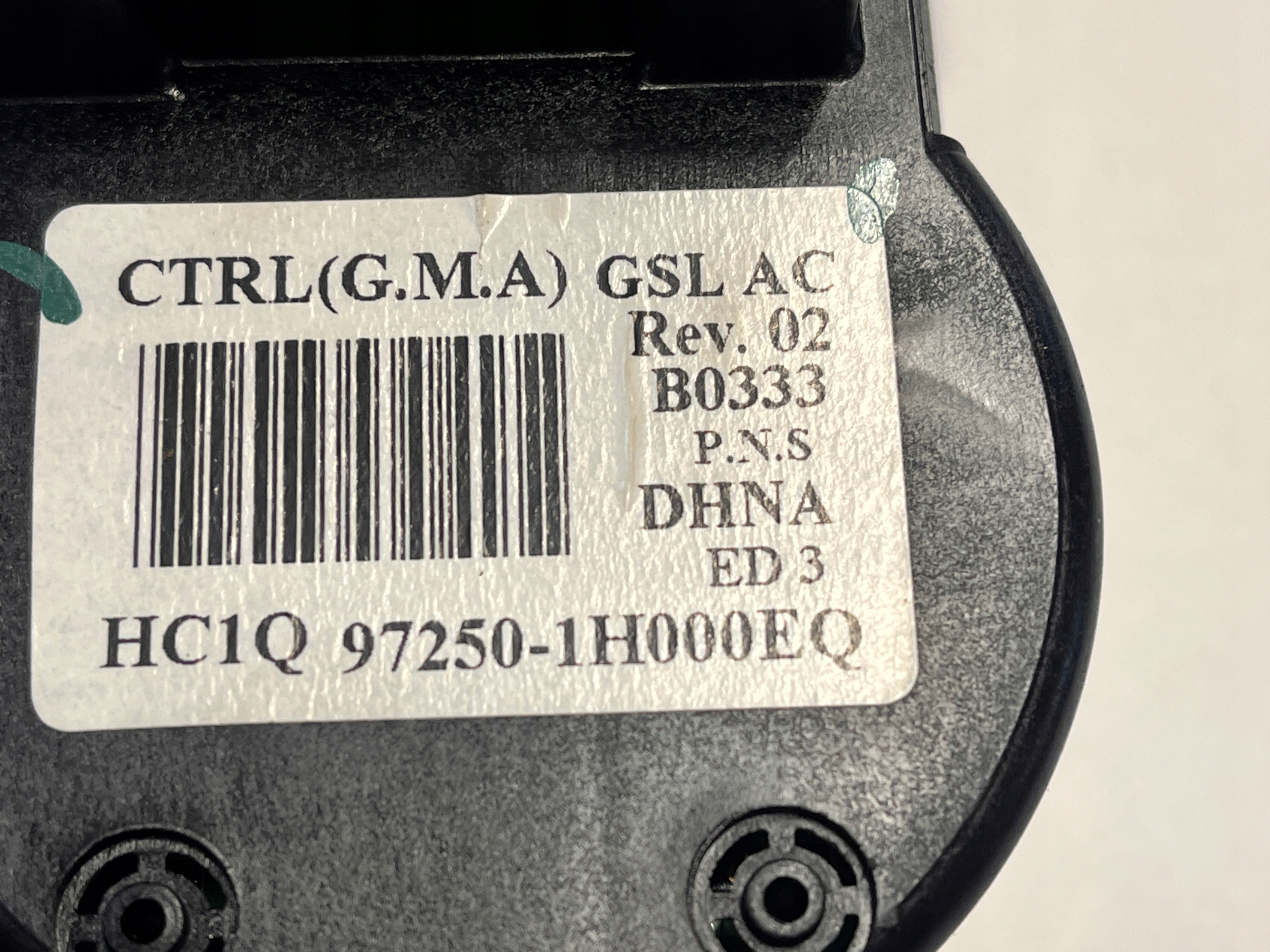 kia CEED I панель кондиционера 97250-1H000EQ