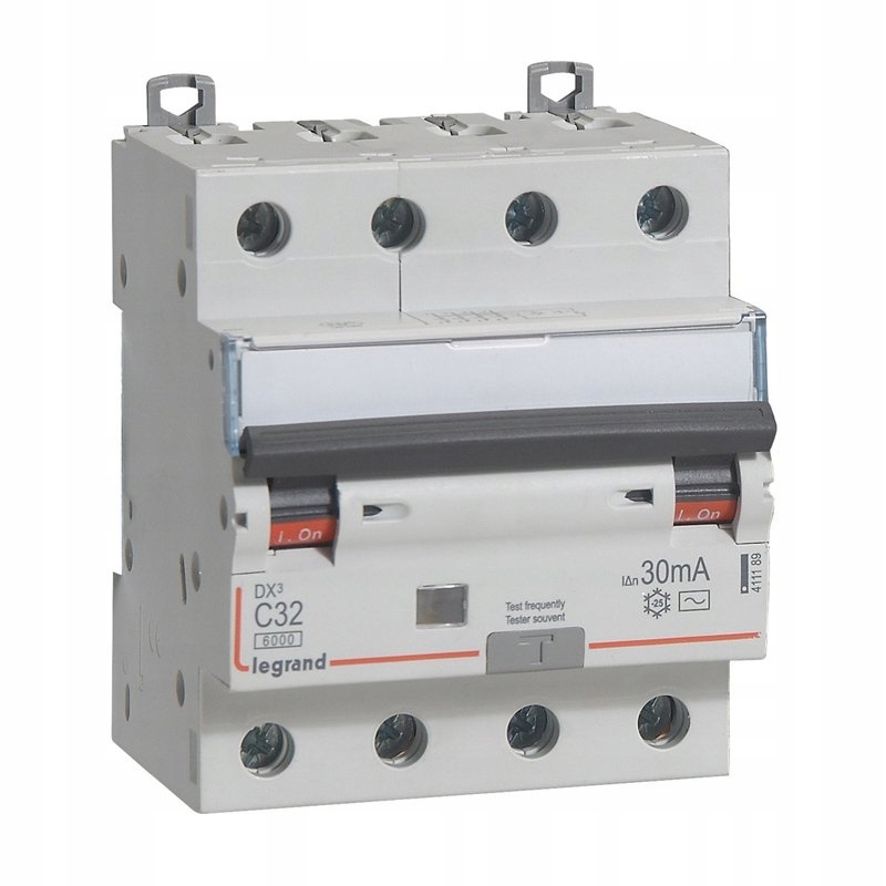 Wyłącznik kombinowany 4P 32A C 30mA Ac P314 DX3