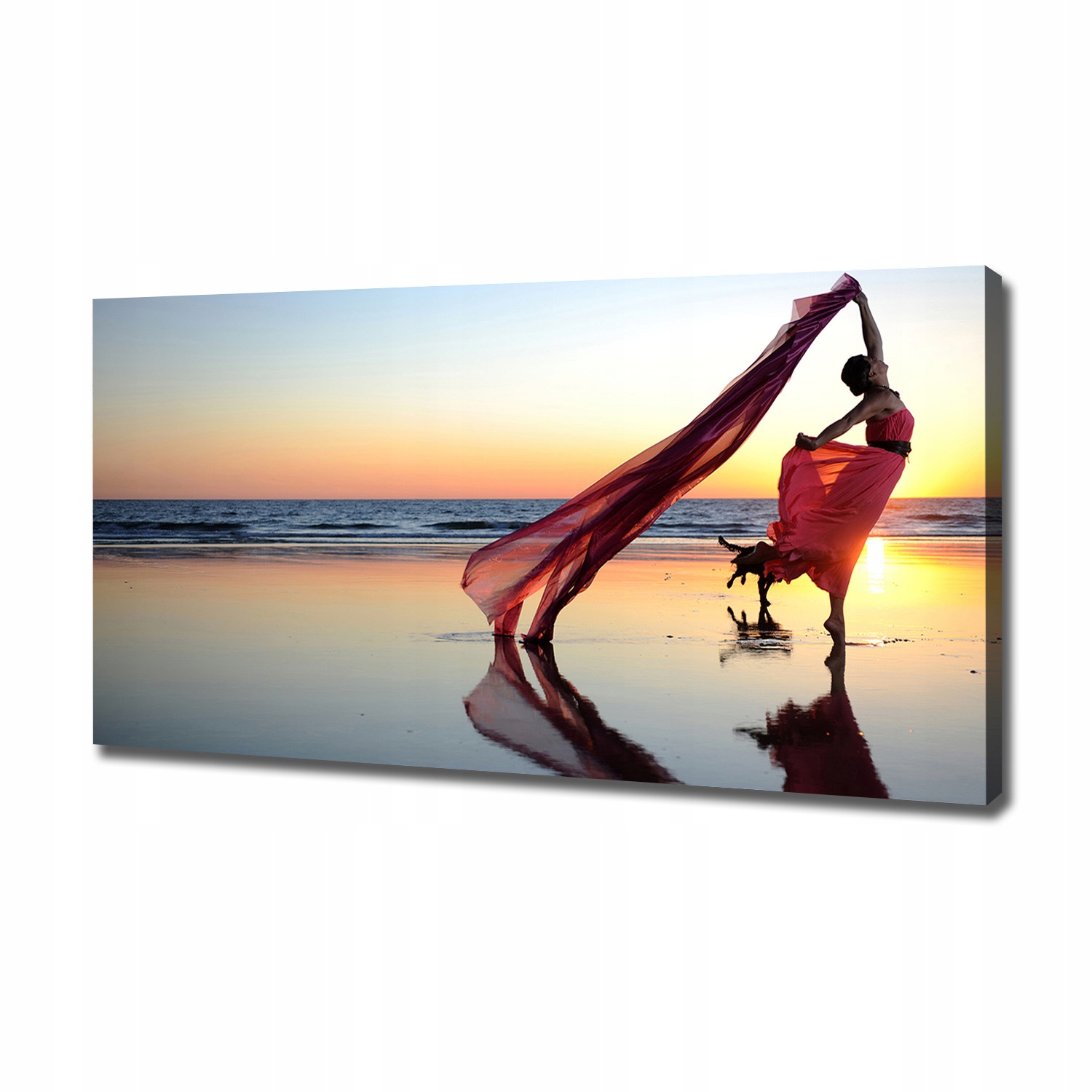 

Foto obraz na płótnie Tańcząca kobieta 120x60 cm
