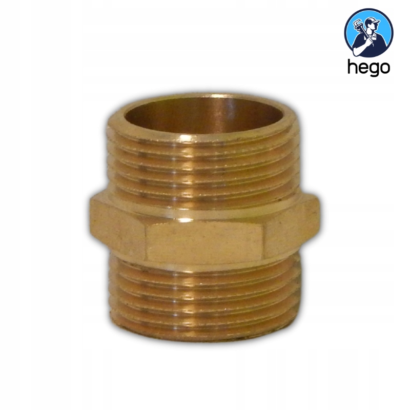 

Nypel mosiężny 1/2" DN15 mosiądz