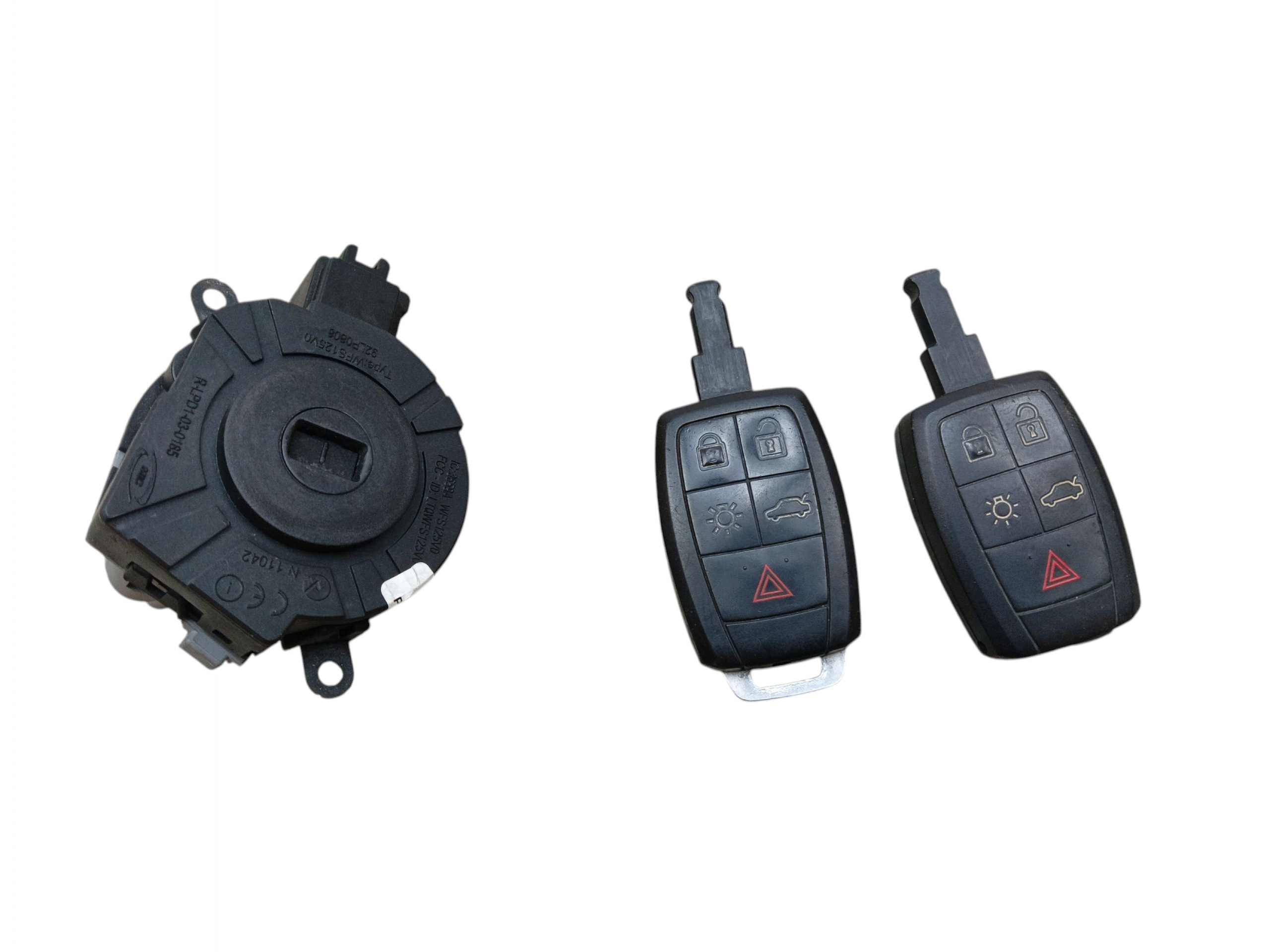 ignition 2X key VOLVO S40 II V50 LIFT (2007-2012) 30737157
