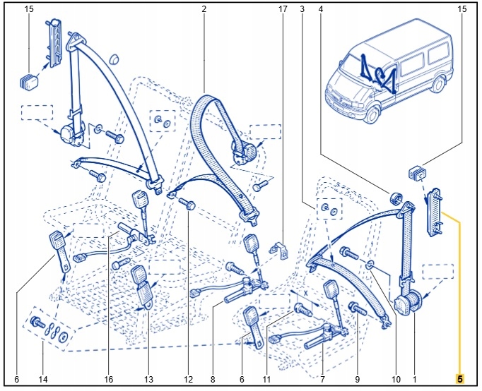 8200286788 - регулятор высоты ремней ремень безопасности MASTER II
