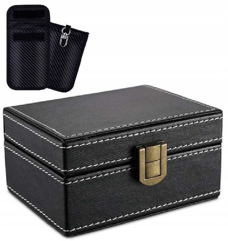 

Pudełko na kluczyk Keyless Klatka Faradaya Etui