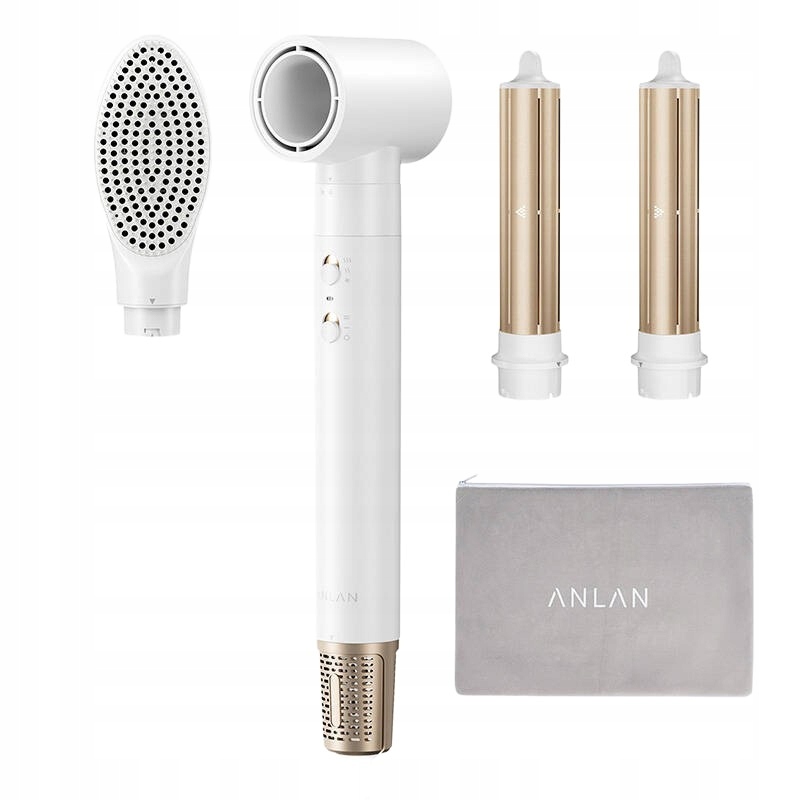 Stylizátor Vlasov 4 V 1 Anlan S Fénom, Kulmou A Ionizáciou