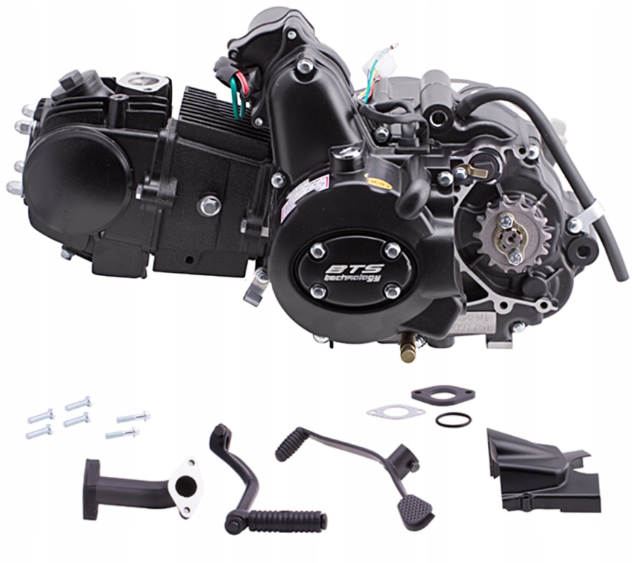 SILMR1254TPOMPBTS000RZ1 - Двигун 125 cc 12km JUNAK Zipp ROMET Barton ROUTER